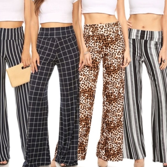 Pants - ❗️4 for $15 ‼️ NEW Women's Printed Wide Pants